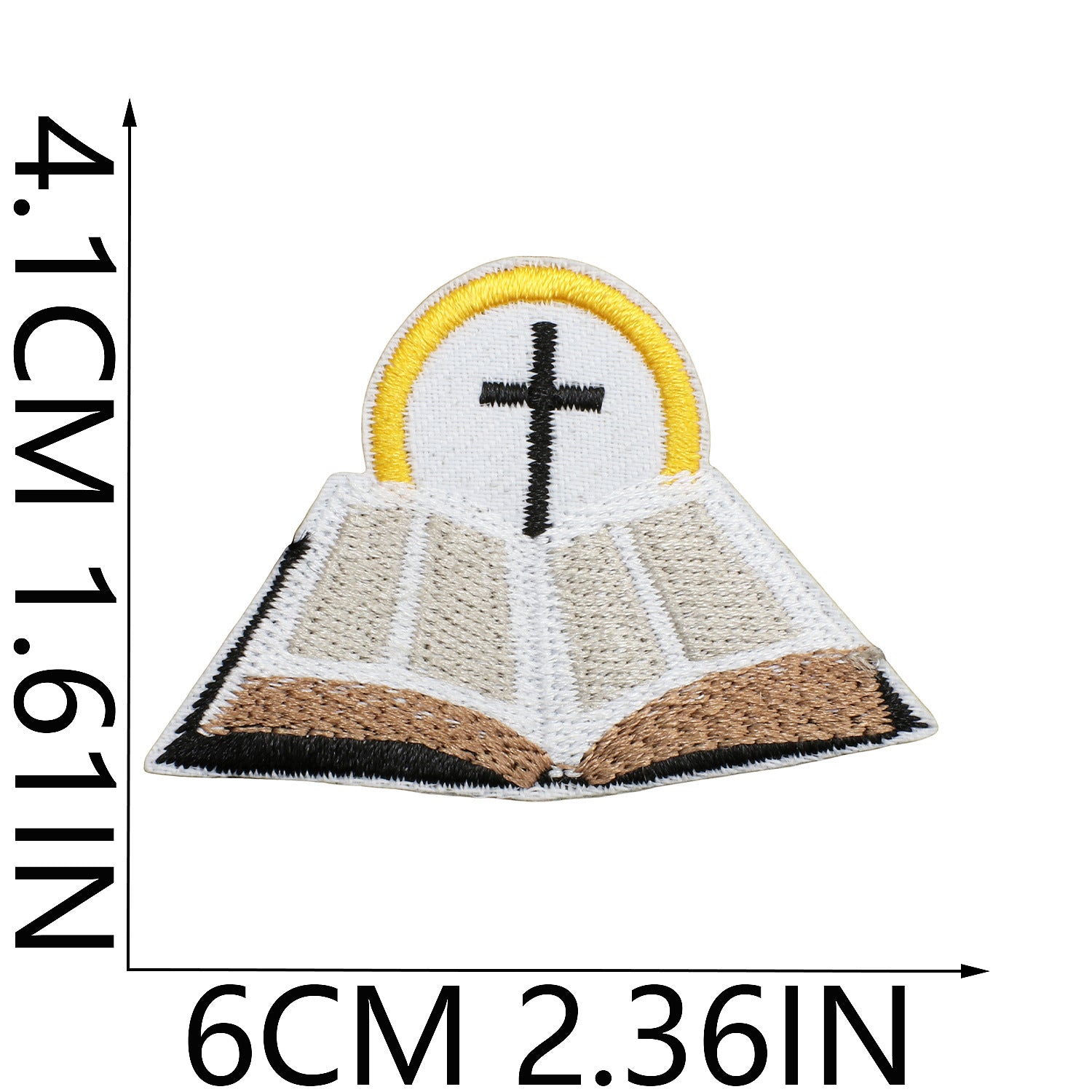 Wholesale Yesu Benzun Embroidered Cloth Stickers